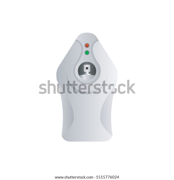 Automatic Spray Air Freshener Machine Room Stock Vector