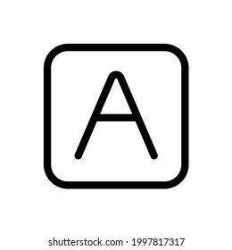 Automatic symbol icon with square style