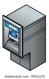 An automatic teller machine.