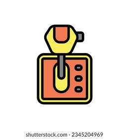 Automatic Transmission Icon Vector Illustration