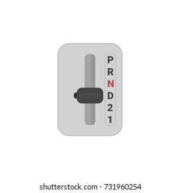 Automatic transmission icon. Vector illustration.