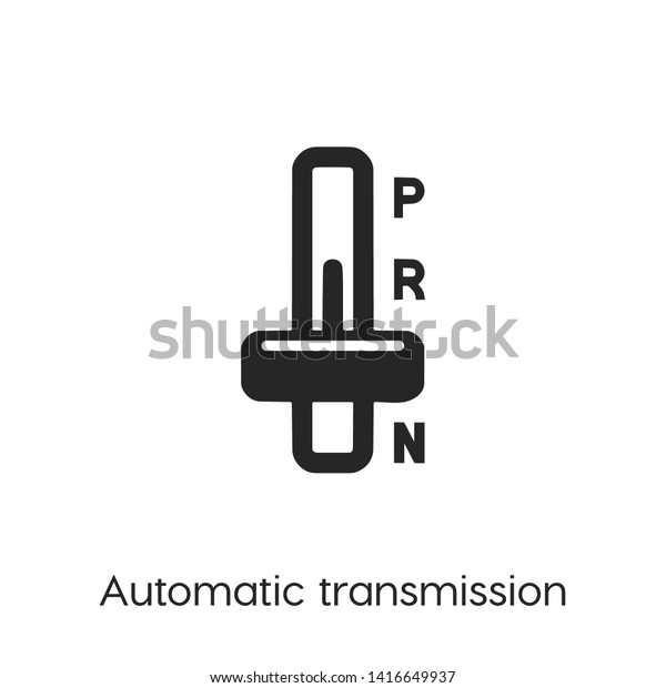 automatic transmission vector icon, automatic\
transmission symbol. Linear style sign for mobile concept and web\
design. automatic transmission symbol illustration. Pixel vector\
graphics - Vector.