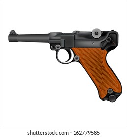 The AUTOMATIC WEAPON (PARABELLUM) - the German gun of the first and World War II