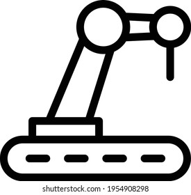 automatics vector thin line icon