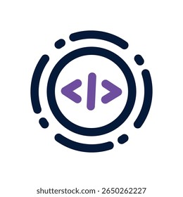 automation duotone icon. Sleek and modern vector icon for websites, mobile apps, marketing materials, and corporate design. Fully scalable and ready to use.