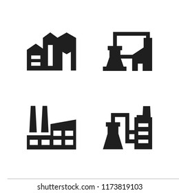 automation icon. 4 automation vector icons set. factory icons for web and design about automation theme