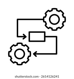 Automation Icon Element for Design