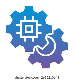 Automation Icon Element For Design