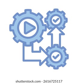 Automation Icon Element For Design