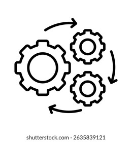 Automation Icon Element For Design