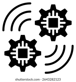 Elemento De Ícone De Automação Para Design