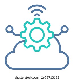 Elemento de icono de automatización para diseño
