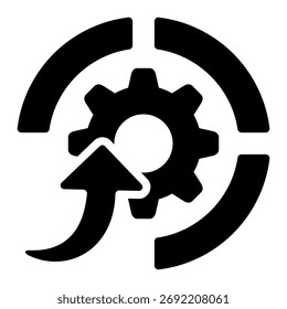 Automation Icon Element For Design