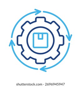 Elemento de icono de automatización para diseño