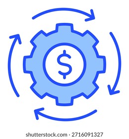 Elemento de icono de automatización para diseño