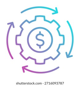 Automation Icon Element For Design
