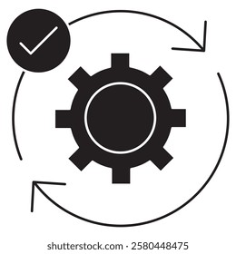 Automation Icon, Revolutionizing Efficiency The Power of Automation, The Future of Work How Automation Transforms Industries