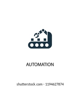 automation icon. Simple element illustration. automation concept symbol design. Can be used for web and mobile.