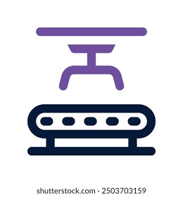 automation icon. vector dual tone icon for your website, mobile, presentation, and logo design.