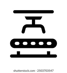 automation icon. vector glyph icon for your website, mobile, presentation, and logo design.