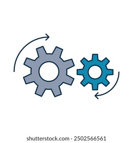 Automation Process for Productivity Icon