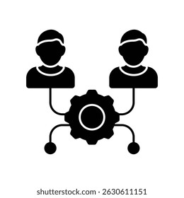 Automation process Vector icon which can easily modify or edit 

