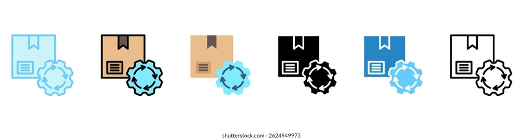 Automation Systems multi style, mini illustration icon. Relate to movie and cinema theme use for modern concept, UI or UX kit, web and app development. 