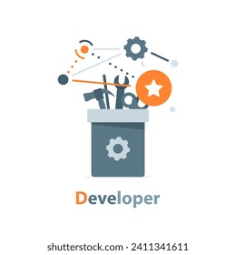 Automatisierungstechnologie, Upgrade der Systemsicherheit, Datenverarbeitung, maschinelles Lernen, künstliche Intelligenz, Softwareentwicklung