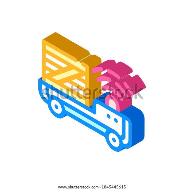 automation\
transportation car isometric icon vector. automation transportation\
car sign. isolated symbol\
illustration