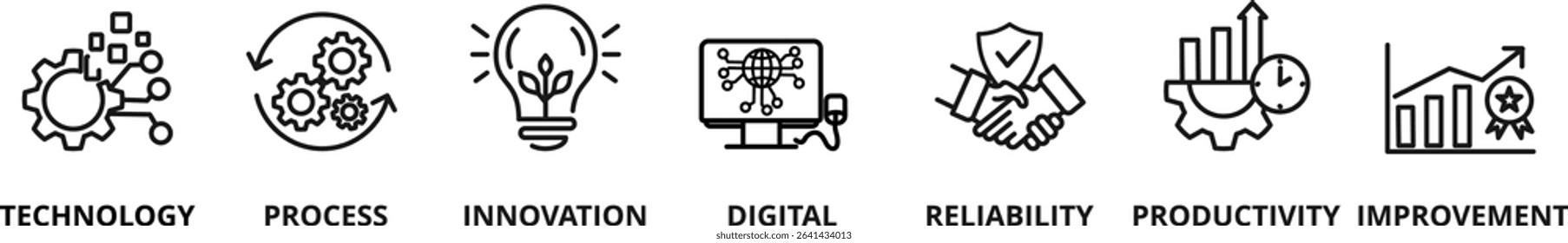 Automation vector icon illustration concept