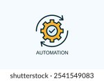 Automation Vector Or Logo Sign Symbol Illustration