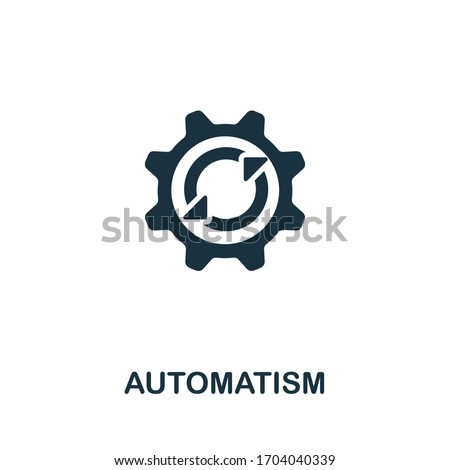 Automatism icon from personal productivity collection. Simple line Automatism icon for templates, web design and infographics