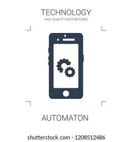 automaton icon. high quality filled automaton icon on white background. from technology collection flat trendy vector automaton symbol. use for web and mobile