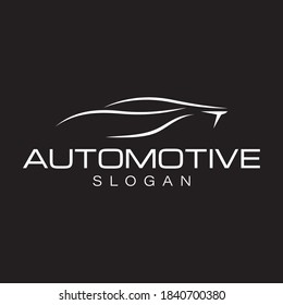 Automitve Car Logo Vector Template