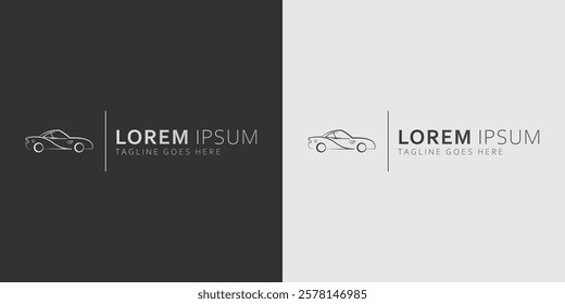 Automobile Business Logo Design Template