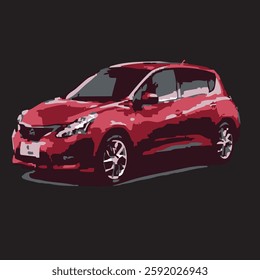 Automobile designed for world promotion