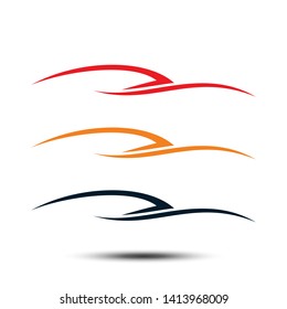 Automobile Icon Vector Logo Template. Set Automotive Illustration Design. Vector EPS 10.