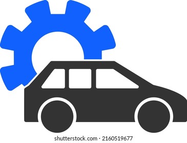 Automobile Industry Vector Illustration Flat Illustration Stock Vector ...