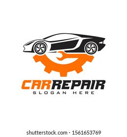 Automobile logo template stock vector