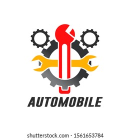 Automobile logo template stock vector