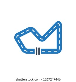 Automobile - Racing track Icon