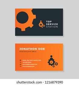 Automobile Repair Business, Home Repair Business, House Refurnish business , Re-construction Company Business card design