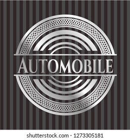 Automobile silver badge or emblem
