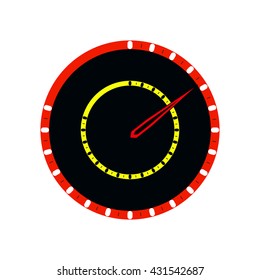 automobile tachometer speedometer dial