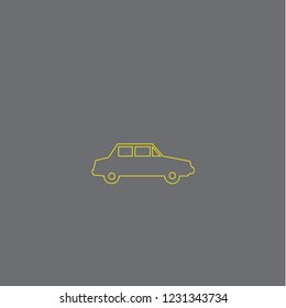 Automobile vector icon 