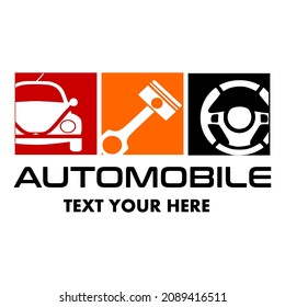 ilustración del logotipo del vector del automóvil.Este logotipo es adecuado para empresas