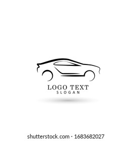 Automotive, Auto Club, Garage & Car Logo. Icon & Symbol Vector Template.