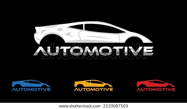 Automotive Car icon logo images vector service\
motor mechanic speed fast front\
sports
