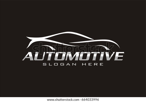 Automotive Car Line Logo\
template