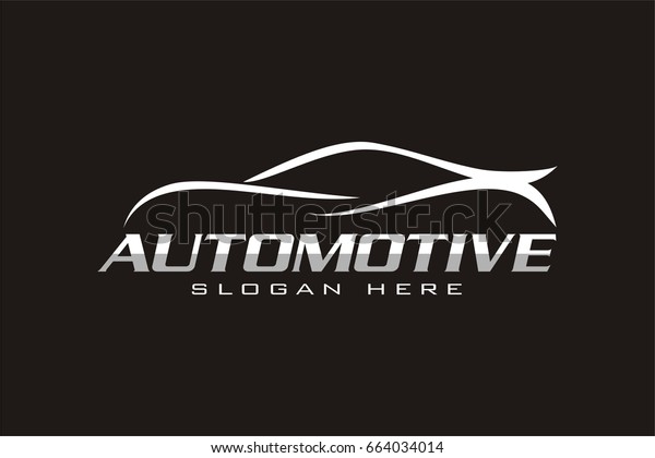 Automotive Car Line Logo\
template
